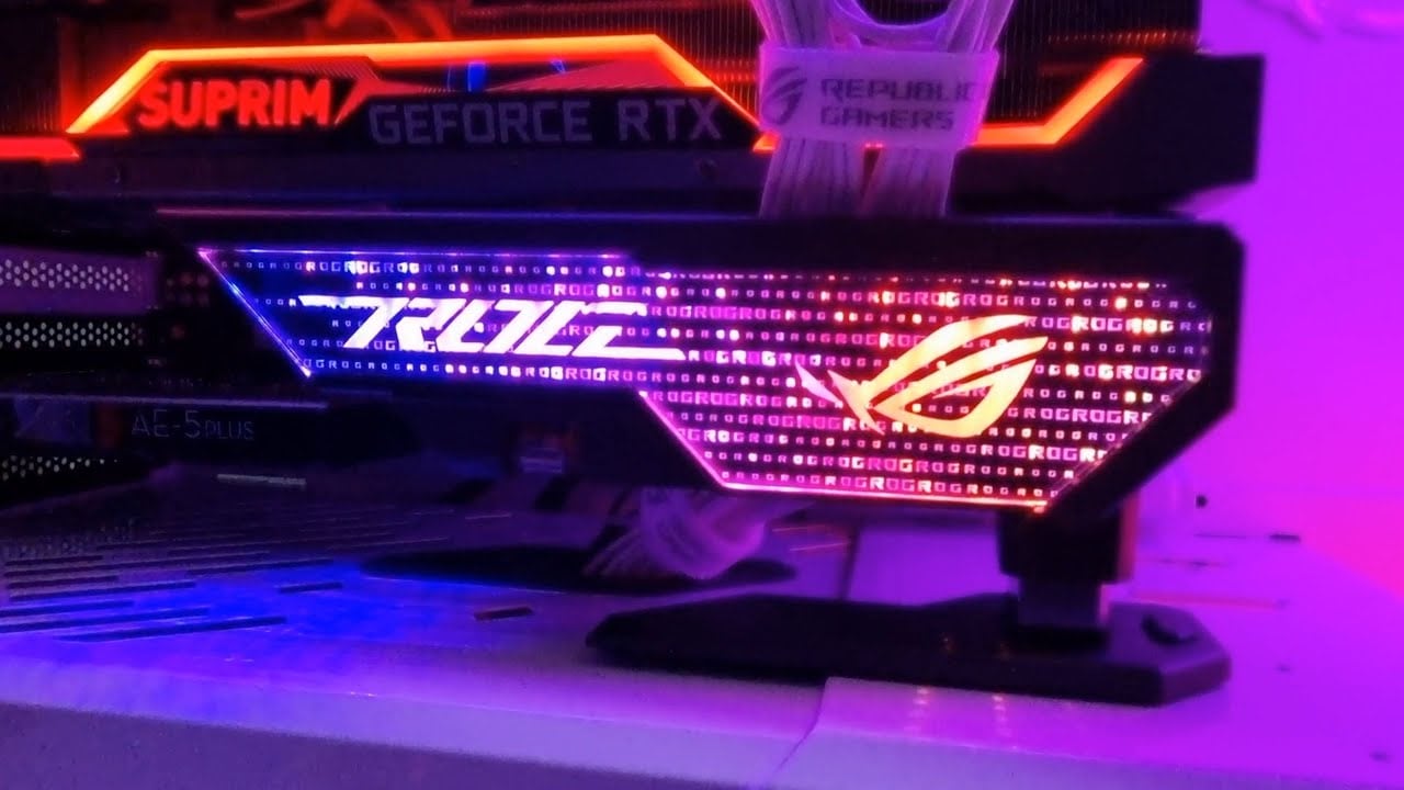 Herculx Rgb Ekran Kartı Tutucu