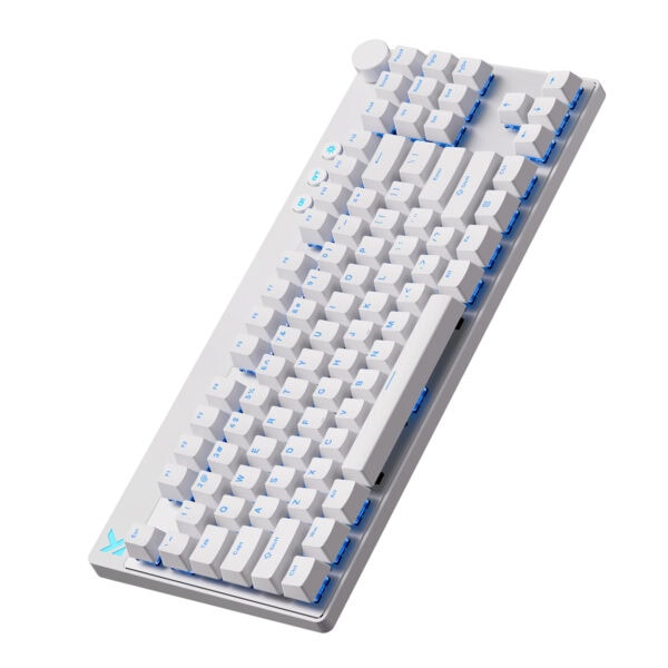 Mchose Mix 87 Beyaz 80 Lightning Manyetik Switch 8k Hz Hall Effect Rgb Hotswap Mekanik Gaming Klavye Mc Mix87 2 3