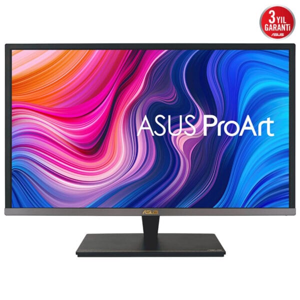 Yeni Asus ProArt monitör, yüksek çözünürlüklü ekran ve profesyonel tasarım ile grafik ve video düzenleme için ideal, geniş renk yelpazesi ve ergonomik tasarım özellikleriyle öne çıkar.