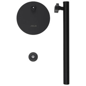 Karedeki ASUS kablosuz şarj yuvası ve telefon tutucu, ofis ve ev kullanımı için modern ve şık tasarım. Kablosuz şarj özelliği ile cihazlarınızı pratik ve kablosuz şarj imkanı sunar.