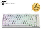 GameRaider K1 HE White Keychron Ultra-Fast Lime Manyetik Switch 8K Hz Türkçe Kablolu Gaming Klavye – 2 Yıl Birebir Değişim Garantili
