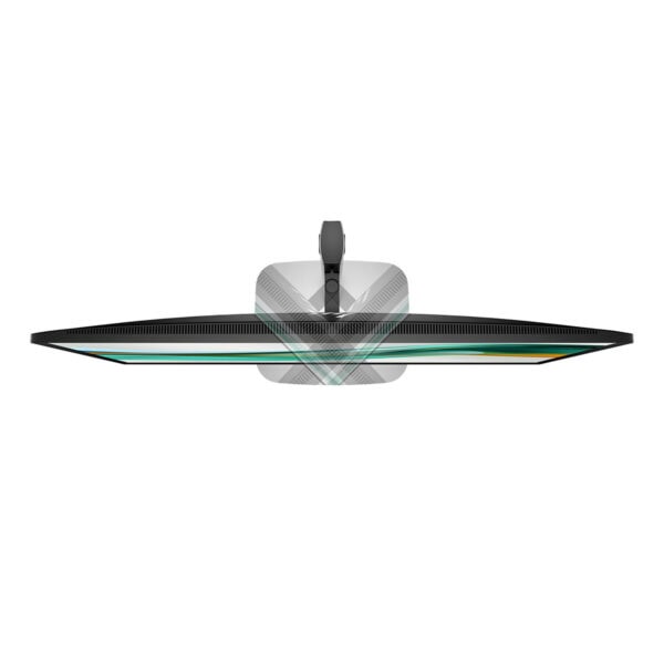 Yüksek çözünürlüklü gaming monitör, ince çerçeve ve ergonomik tasarım ile üstün performans ve görsel kalite sunar. Modern saat tasarımlı stand ve geniş ekran deneyimi sağlar.