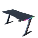 Karr Gaming Thunder RGB Aydınlatmalı 140x60 Siyah Tabla Oyuncu Masası