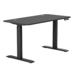 Karr Office O-Flex Çift Motorlu Elektrikli Yükseklik Ayarlı 180x80 Siyah Ayak Antrasit Tabla Çalışma Masası