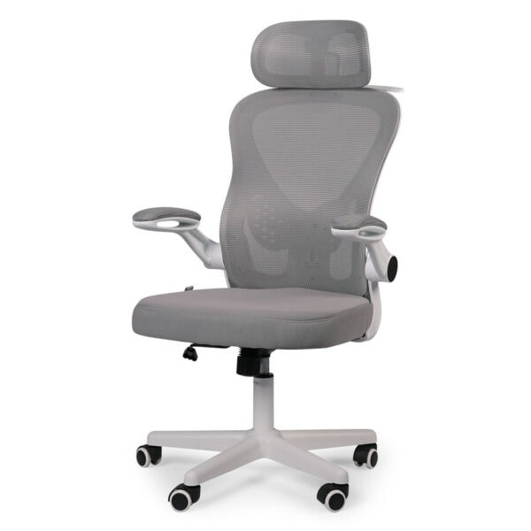 Yüksek konforlu ofis çalışma sandalyesi, ergonomik tasarım, ayarlanabilir yastık ve tekerlekli yapı ile modern çalışma ortamları için ideal.