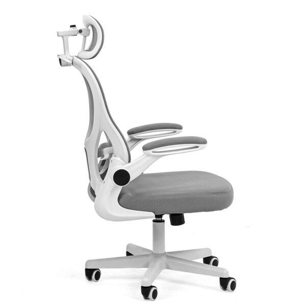 Ofis ergonomik ofis sandalyesi, ayarlanabilir sırt ve oturma alanı ile rahat çalışma ortamı sağlar. Modern tasarımıyla ofis dekorasyonuna şık ve fonksiyonel katkı sunar.