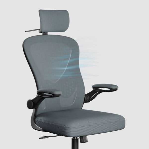 Yüksek konforlu ergonomik çalışma ofis sandalyesi, ayarlanabilir kolçaklar ve sırt desteği ile uzun süreli kullanıma uygun, modern tasarım ve dayanıklı malzeme özellikleriyle ergonomik ofis mobilyası.