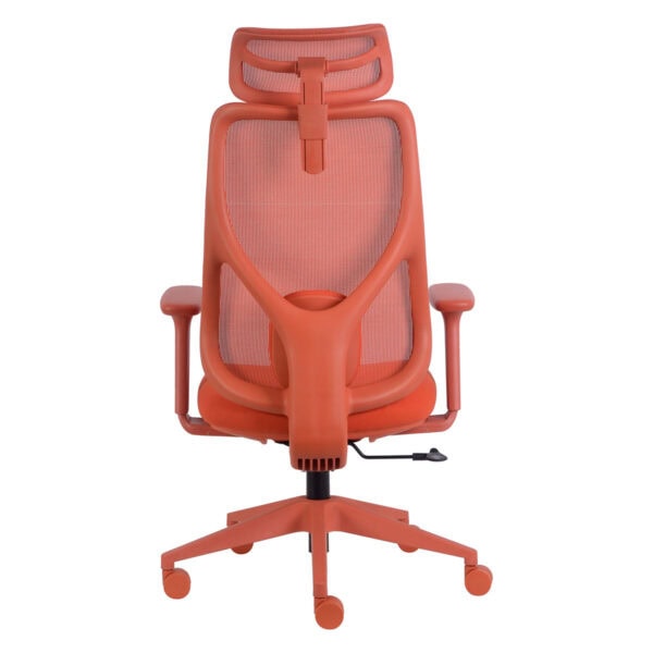 Yüksek ergonomili ofis çalışma sandalyesi, rahat destek sağlayan nefes alabilen ağ yapısı ile ofis ve çalışma alanları için ideal.