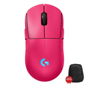 Logitech G Pro 2 Lightspeed Pembe Hero 2 Sensör Rgb Kablosuz Gaming Mouse (910 007310) 1