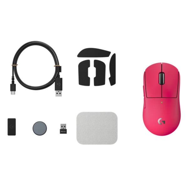 Logitech G Pro X Superlight 2c Pembe 8k Hz Hero 2 Sensor Kablosuz Gaming Mouse 910 007546 6