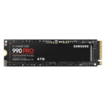 Samsung 990 PRO 4TB PCIe 4.0 Okuma 7450MB – Yazma 6900MB PS5 Uyumlu M.2 SSD (MZ-V9P4T0BW)