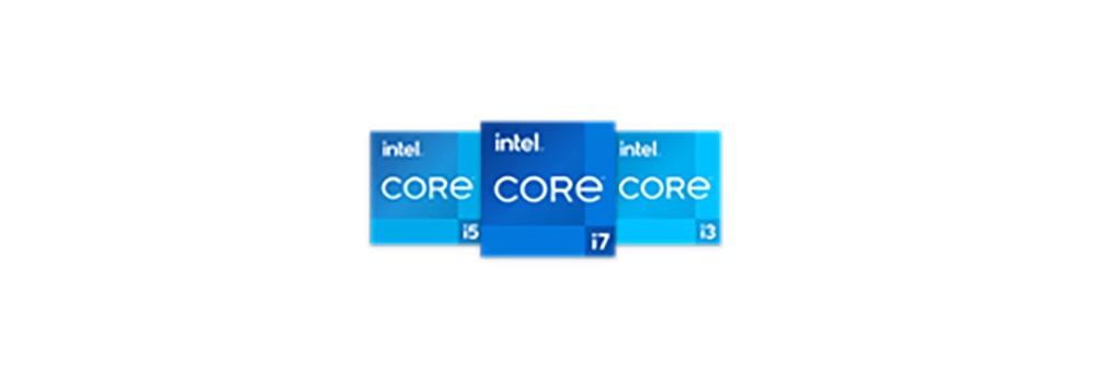İntel Core i5, i7 ve i3 işlemci etiketleri, yüksek performans ve hız için dizüstü ve masaüstü bilgisayarlarda kullanılır.