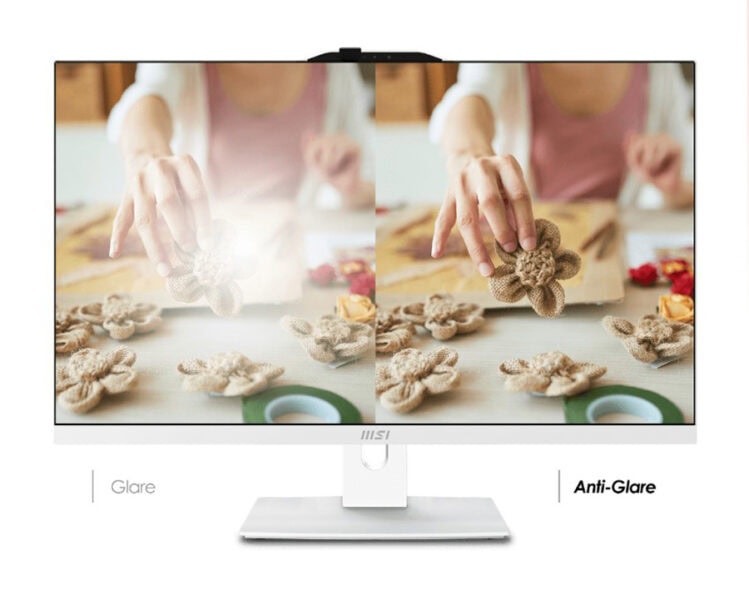 Windows'a açık, modern MSI AM272 serisi masaüstü bilgisayar ve monitörler, iş ve verimlilik için tasarlanmış all-in-one bilgisayar çözümleri.