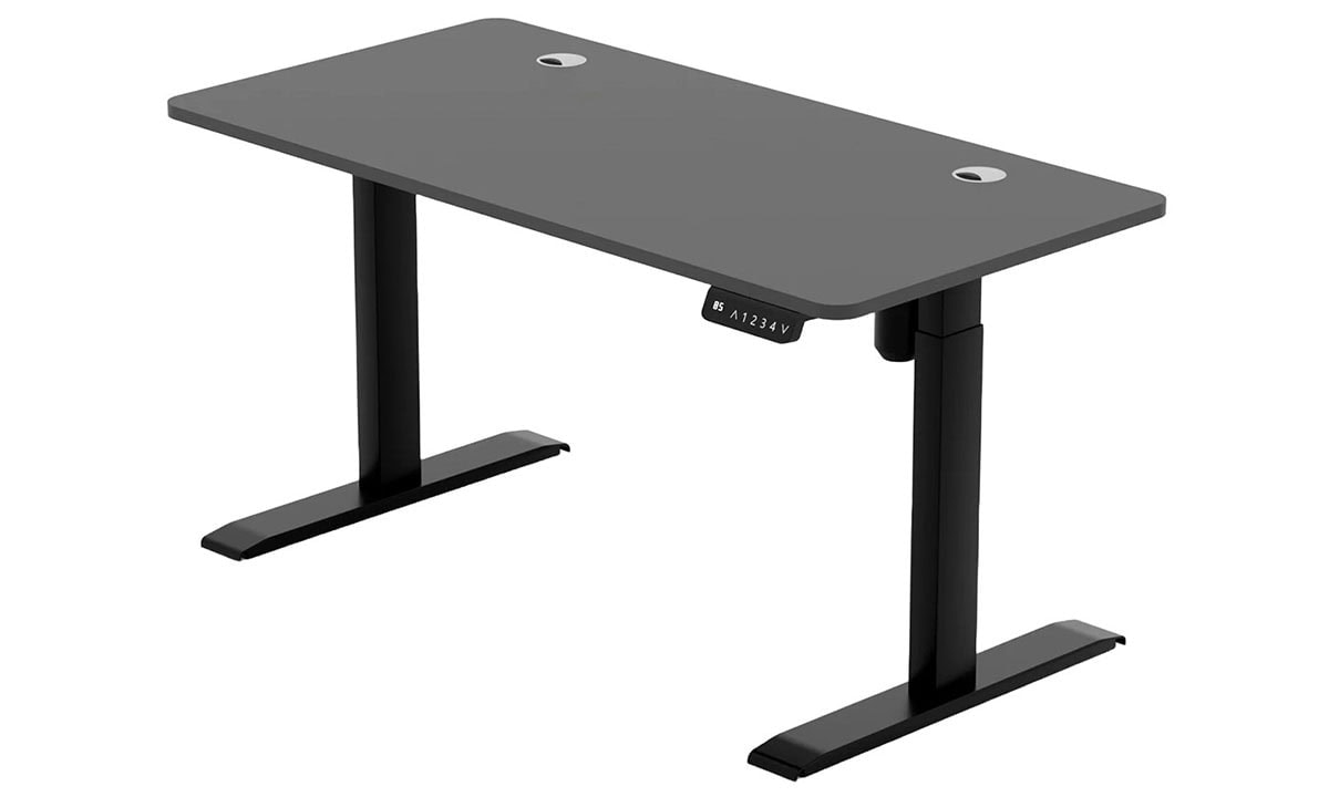 Modern ayarlanabilir bilgisayar masası, ev ve ofis kullanımı için uygun, şık ve dayanıklı tasarım, ergonomik çalışma ortamı yaratır. Tek çekmeceli, kompakt ve fonksiyonel.