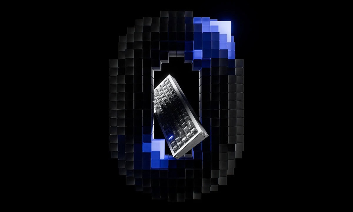 Yüksek teknolojili renkli bilgisayar anahtarları görseli, LED aydınlatmalı mekanik klavye vurgusu içerir, en iyi oyun ve ofis kullanımına uygun, dayanıklı ve şık tasarım.