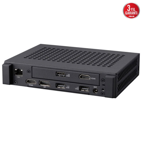 çoklu girişli mini bilgisayar orijinal tasarımı ve yüksek performanslı bağlantı noktalarıyla, HDMI, USB ve Ethernet portlarıyla geniş bağlantı seçenekleri sunar.