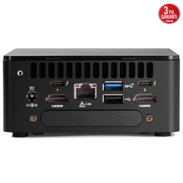 Yüksek performanslı mini bilgisayar, USB-C, HDMI, Ethernet ve hızlı şarj destekli portlar ile kapsamlı bağlantı seçenekleri sunar. Çok yönlü ve güvenilir masaüstü çözümü.
