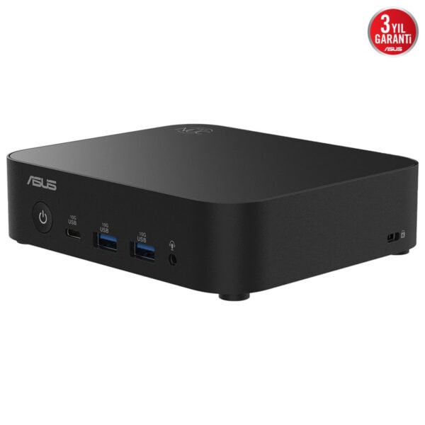 USB 3.0 ve USB 3.1 portları bulunan Asus mini bilgisayar kasa, dayanıklı ve kompakt tasarımıyla yüksek performans ve bağlantı imkanları sunar.