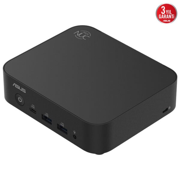 Yüksek performanslı ASUS NUC mini PC, çoklu USB portları ve kompakt tasarımıyla ofis ve ev kullanımı için ideal. Güçlü işlemci ve güvenilir yapı ile üstün bilgisayar deneyimi sunar.