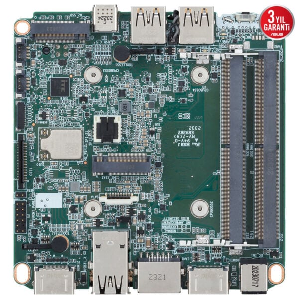 Intel anakart, yüksek performans ve güvenirlik sağlayan bilgisayar bileşeni. Çoklu bağlantı noktaları ve geniş yuva seçenekleri ile çeşitli sistem konfigürasyonlarına uyum sağlar.