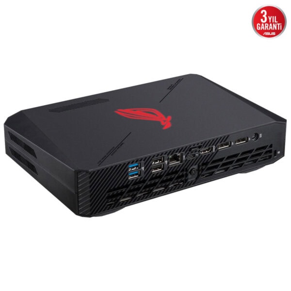 Yüksek performanslı oyun ve güçlendirilmiş işlemci ile donatılmış ASUS ROG dizüstü bilgisayarı için özel soğutmalı laptop ekran kartı ve geniş bağlantı portları.