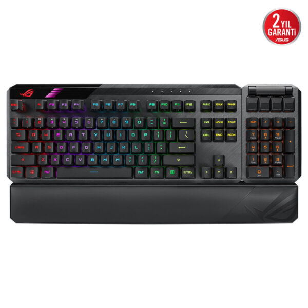 Asus Rog Rx Switchler Ile Uyumlu Pbt Doubleshot 123 Adet Keycap Set 8