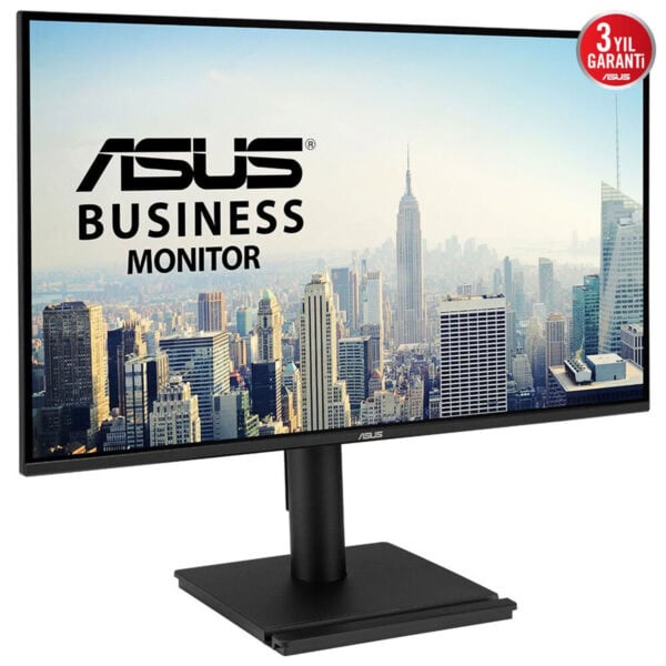 Yüksek çözünürlüklü ASUS Business Monitör, geniş ekran ve net görüntüleme, ofis ve kurumsal kullanım için ideal, şık tasarım ve 3 yıl garanti ile profesyonel ekran çözümü.