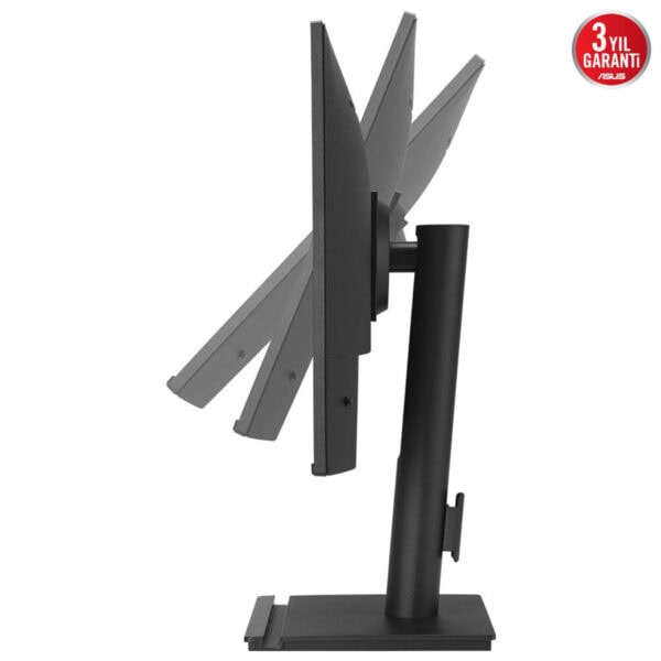 Yükseklik ayarlı ergonomik monitör standı, bilgisayar monitörleri için dayanıklı ve şık tasarım, masa düzenini optimize eder, ergonomik kullanım sağlar.