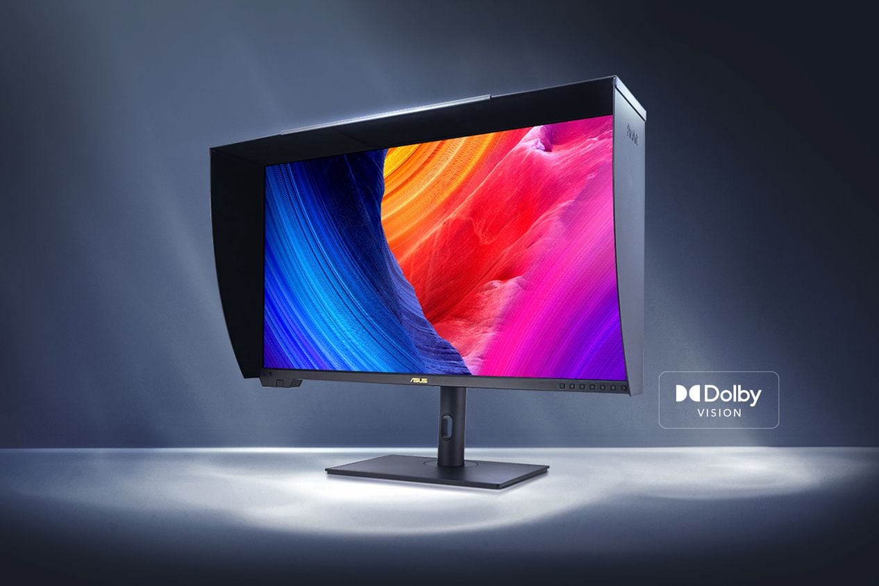 Yüksek çözünürlüklü ASUS profesyonel 4K monitör, HDR ve Dolby Vision desteğiyle canlı renkler ve mükemmel görüntü kalitesi sunar. Ofis ve grafik tasarım için ideal, şık tasarımıyla modern çalışma ortamlarına uyum sağlar.
