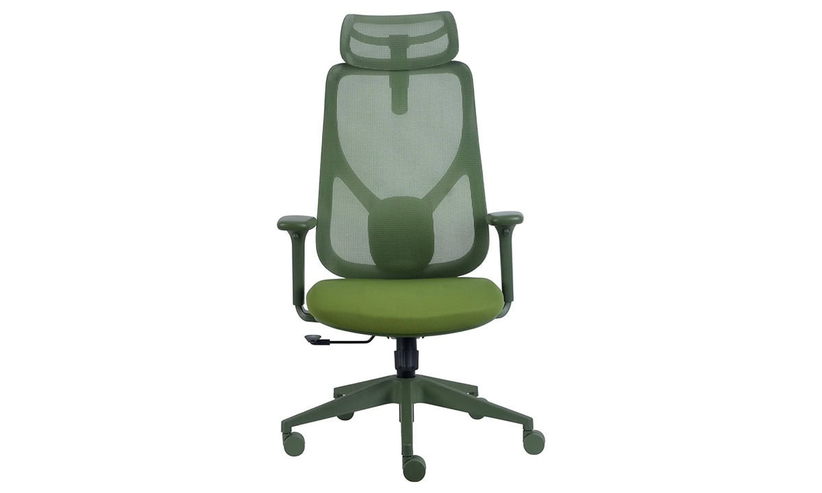 Yüksek konforlu ofis ergonomik ofis sandalyesi, ayarlanabilir sırt desteği ve tekerlekli bazasıyla modern çalışma ortamlarına uyum sağlar.