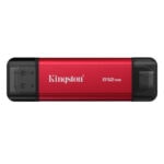 Kingston Dual USB-A/C 512GB USB 3.2 Gen 2 Okuma 1050MB - Yazma 950MB Taşınabilir SSD (SPSD/512GB)