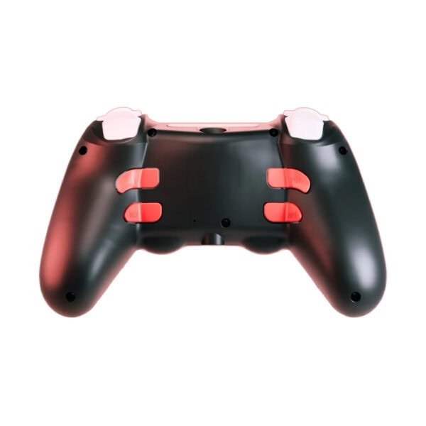 Yüksek çözünürlüklü, ergonomik tasarımlı gamepad kontrolörü, bilgisayar ve oyun konsolu uyumlu, konforlu oyun deneyimi için tasarlanmış.