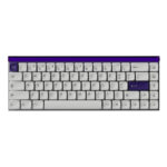 MelGeek MADE68 AIR Purple Light %65 TTC KOM mini Manyetik Switch 8K Hz Hall Effect Hotswap RGB İngilizce Gaming Klavye - 2 Yıl Birebir Değişim Garantili