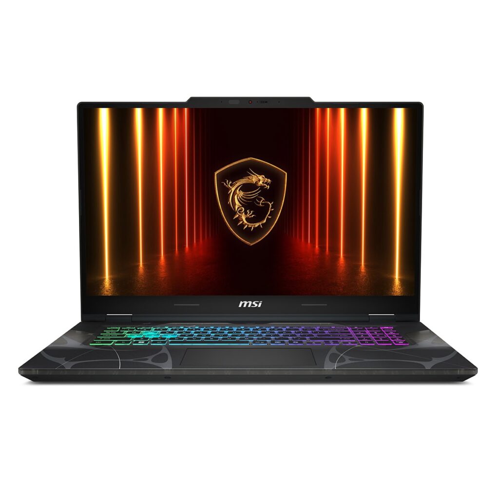 Yüksek performanslı MSI oyun dizüstü bilgisayarı, şık tasarımı ve RGB klavye ile etkileyici görsel deneyim sunar. Güçlü donanımı ve gelişmiş soğutma teknolojisiyle oyun ve çeşitli profesyonel uygulamalar için ideal.