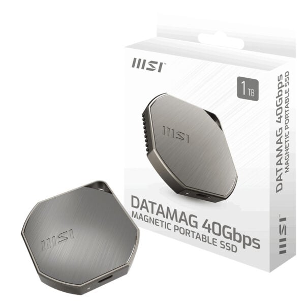 Yüksek kapasiteli ve dayanıklı tasarımıyla taşıma kolaylığı sağlayan 1TB mıknatıslı SSD. Veri depolama ve yedekleme için ideal hafıza çözümü, şık metal görünüm ve yüksek performans sunar.