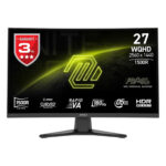 MSI MAG 275CQF E18 27 inç 180Hz 0.5ms WQHD FreeSync Rapid VA Kavisli Gaming Monitör