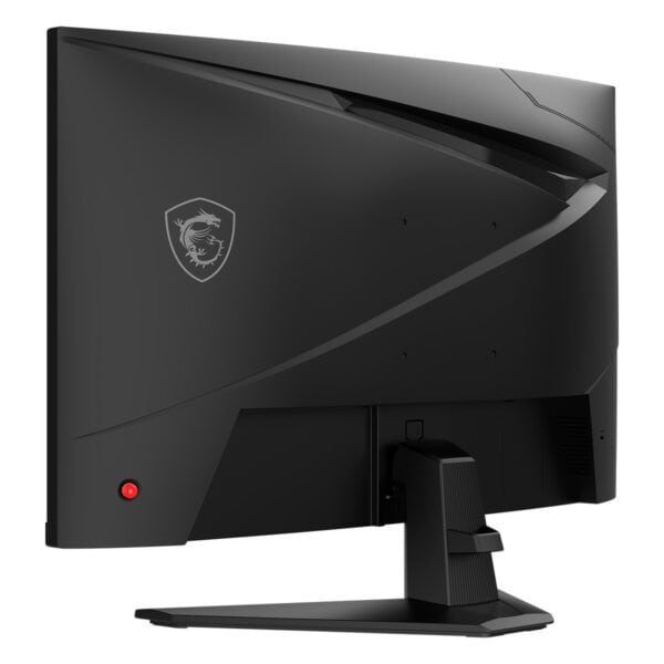 Yüksek performanslı oyun ve tasarım bilgisayarı MSI Dragon Z13 ekran iç arka görünüm.