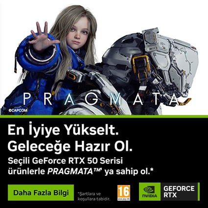 Seçili Geforce Rtx 50 Serisi Ürünlerde Pragmata Hediye