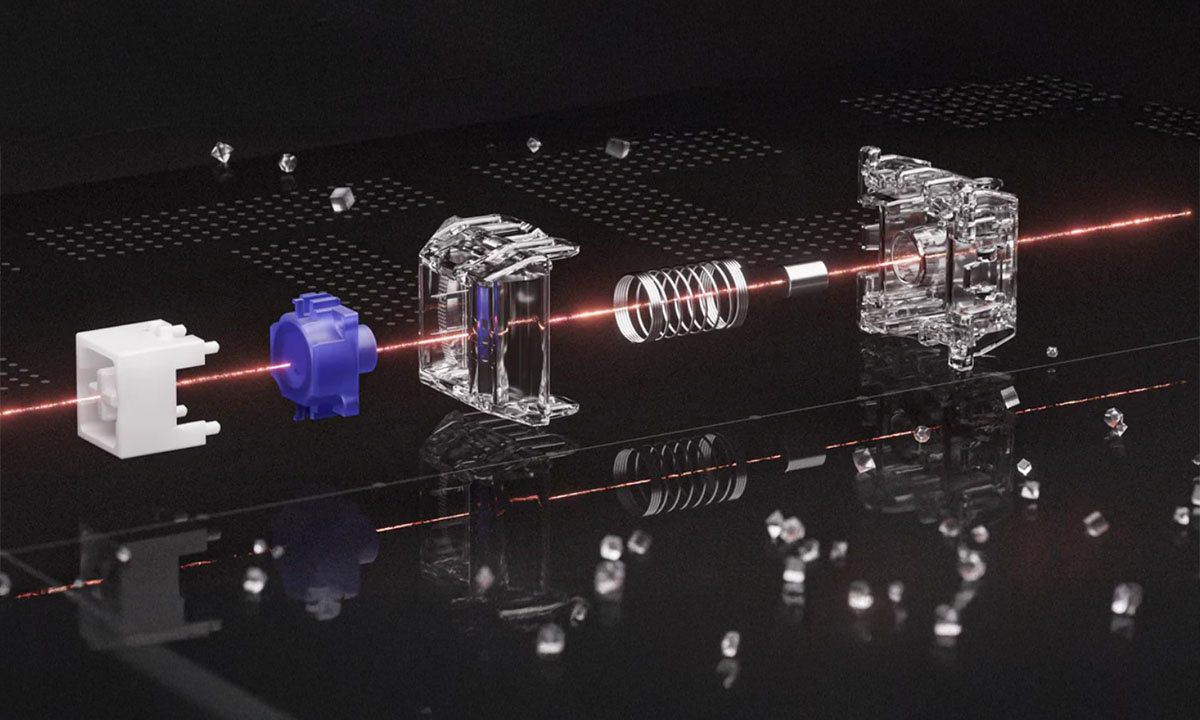 Yüksek teknolojili bilgisayar parçası detaylı görünüm, inovatif donanım ve en yeni laptop bileşenleri, üstün performans ve kalite vurgusu.