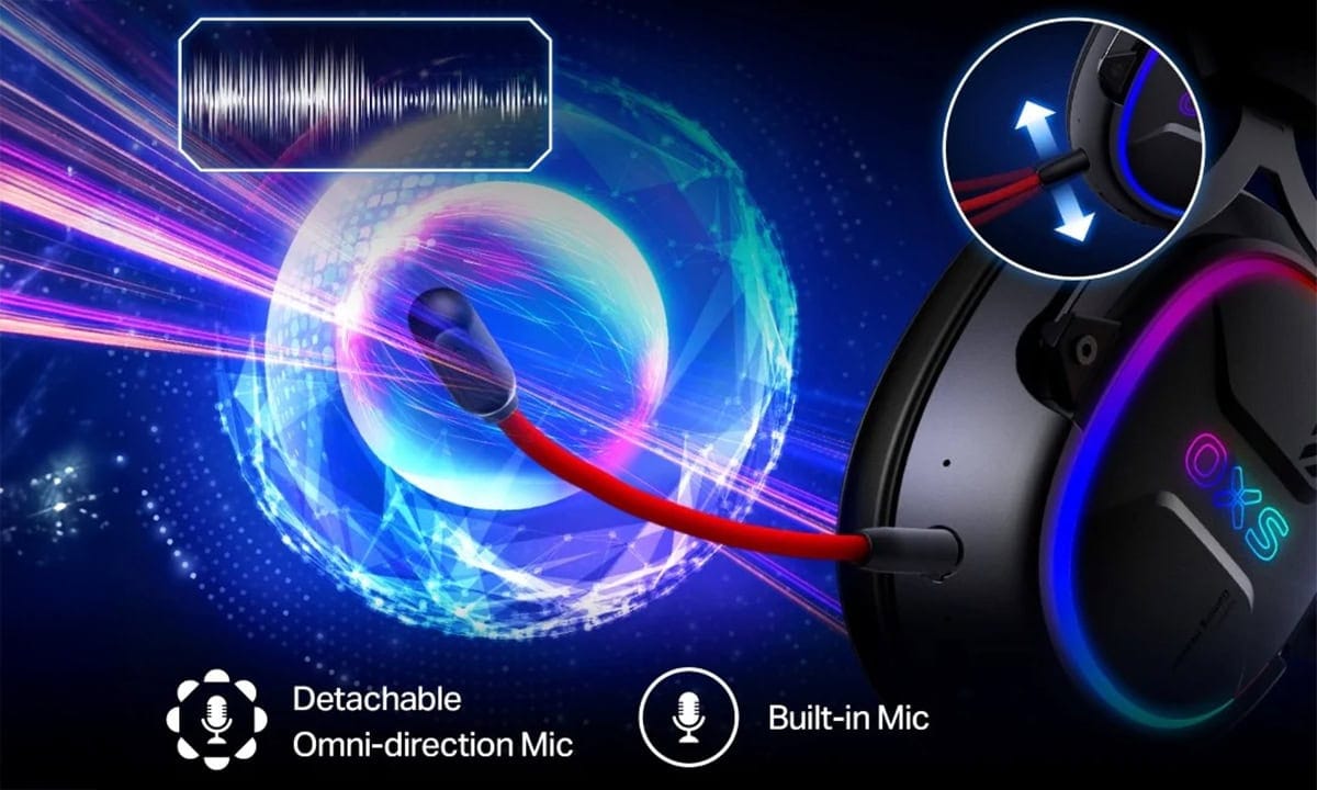 Kristal netliğinde iletişim için 2 mikrofon