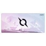 AQIRYS Gravity White 90x40 4mm Mouse Pad