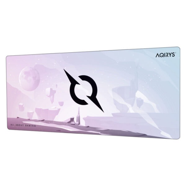 Gaming mouse pad, Avrupa temalı, mor ve mavi renklerde, yüksek performanslı oyun deneyimi için tasarlanmış, dayanıklı ve kaymaz yüzeye sahip.