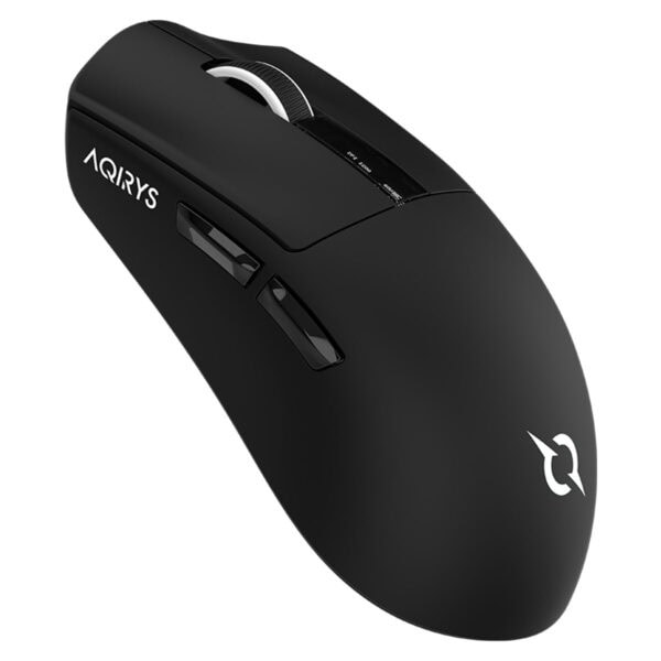 Yüksek performanslı kablosuz mouse, ergonomik tasarım, hassas tıklama ve hız ayarı özellikleri ile ofis ve oyun kullanımı için ideal, AQUIRYS marka.