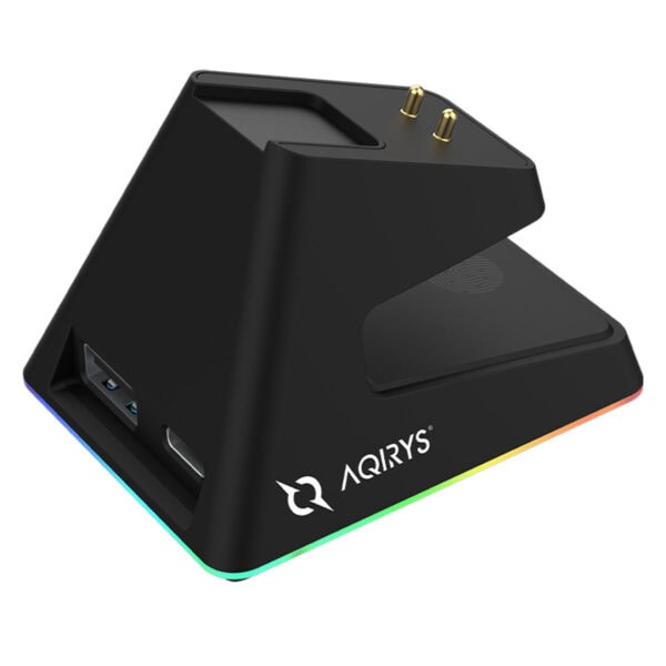 USB-C ve USB 3.0 portlar, kablosuz şarj ve hızlı bağlantı özellikleri ile ofis ve ev kullanımı için uygun şarj istasyonu. Siyah renkli ve kompakt tasarımıyla masaüstü düzeninizi tamamlar.