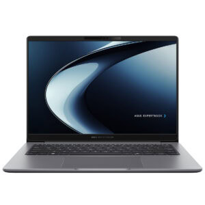 Yüksek performanslı ASUS ExpertBook dizüstü bilgisayar, ince ve hafif tasarım, geniş ekran ve güçlü işlemcilerle iş ve eğitim amacıyla ideal.