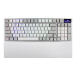 ASUS ROG Azoth 96 HE White %96 8K Hz ROG HFX V2 Manyetik Switch Hall Effect RGB Kablosuz Hotswap İngilizce Mekanik Gaming Klavye