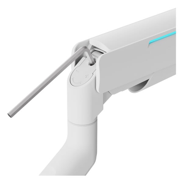 Görüntü sabit olmayan ekranlar için ayarlanabilen, şık ve dayanıklı laptop ve masaüstü standı, ergonomik kullanım ve kolay taşınabilirlik sağlar.