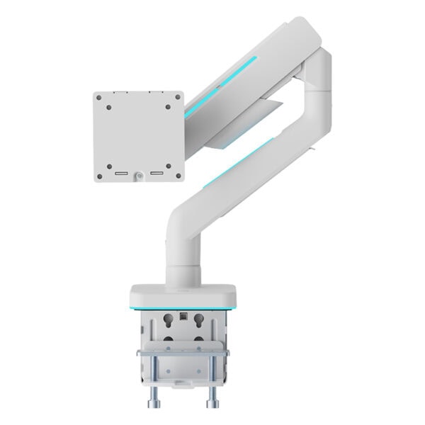 Hafif ve şık ergonomik bilgisayar monitör montaj bağlantısı, ayarlanabilir ve sağlam. Çeşitli ayar seçenekleri ve modern tasarım ile ofis ve ev kullanımı için ideal.