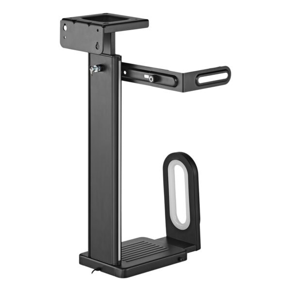 Yüksekliği ayarlanabilir laptop sehpası, ergonomik çalışma masası destegi, profesyonel ofis ve ev kullanımı için dayanıklı metal tasarım.