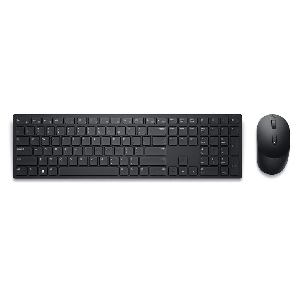Mouse Seti Dell Pro KM5221W Siyah Türkçe Klavye Mouse Seti - Laptop.Com.TR